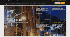 Desktop Screenshot of lucesdenavidad.com