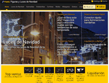 Tablet Screenshot of lucesdenavidad.com