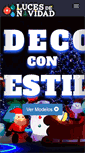 Mobile Screenshot of lucesdenavidad.com.mx